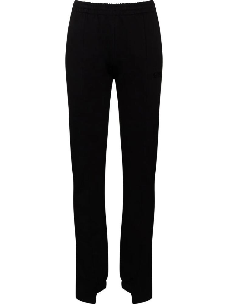 VETEMENTS split-cuff track pants - Black Cover