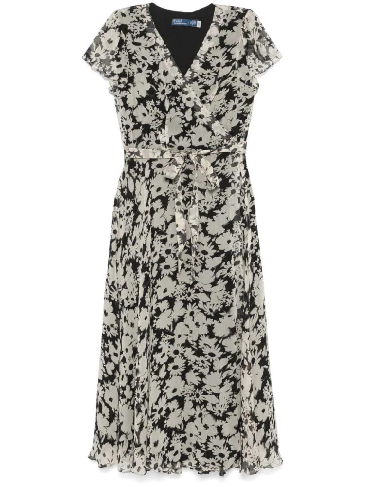 Polo Ralph Lauren floral midi dress - Black Cover