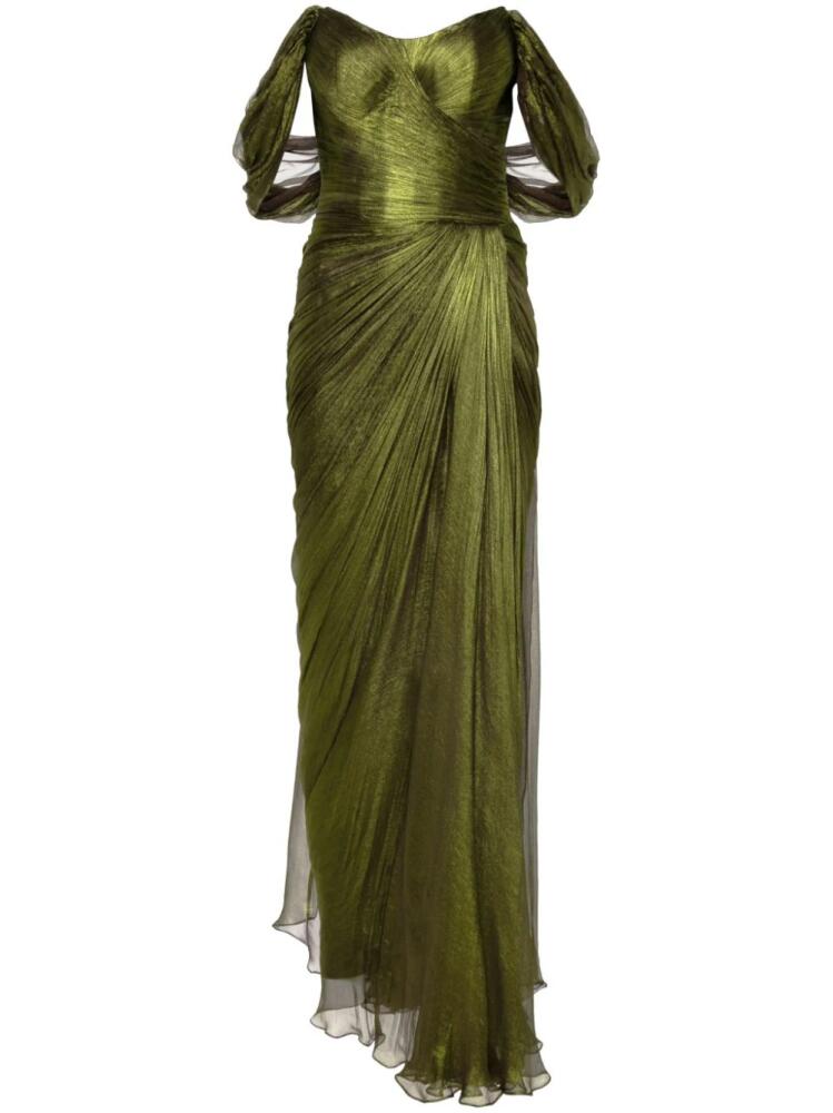 Iris Serban Irina gown - Green Cover