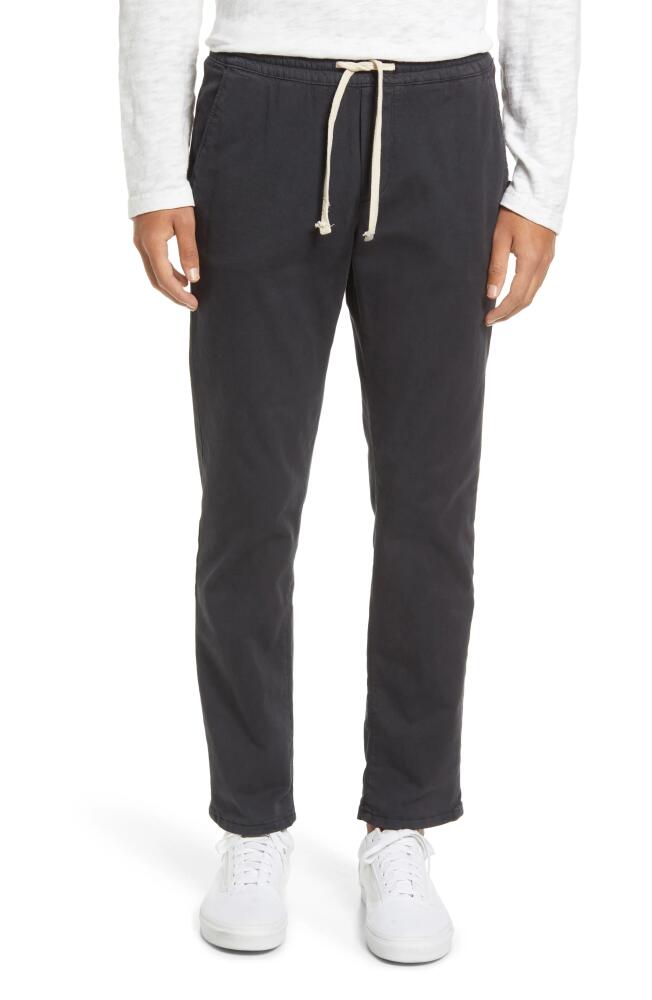 Marine Layer Slim Fit Saturday Pants in Washed Black Cover