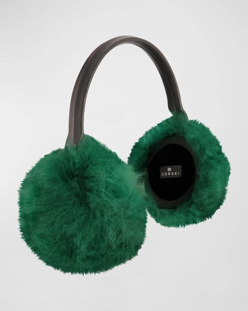 Gorski Cashmere Goat Earmuffs Cover