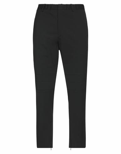 Limitato Man Pants Black Viscose, Wool, Elastane Cover