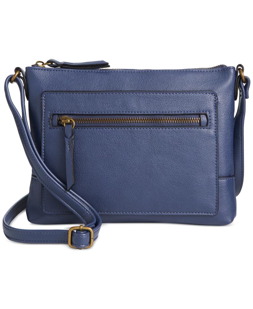 Style & Co Hudsonn East West Crossbody, Created for Macy's - Navy Cover