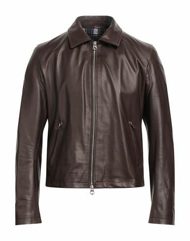 Stewart Man Jacket Cocoa Soft Leather Cover