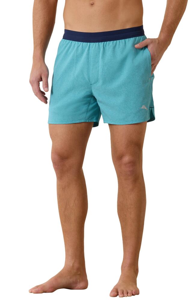 Tommy Bahama Maui Breaker Swim Trunks in Riviera Azure Cover