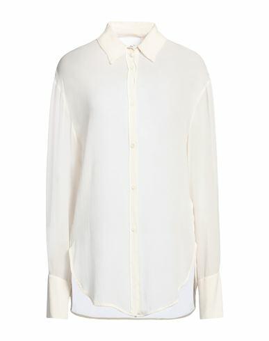 Nude Woman Shirt Off white Viscose Cover