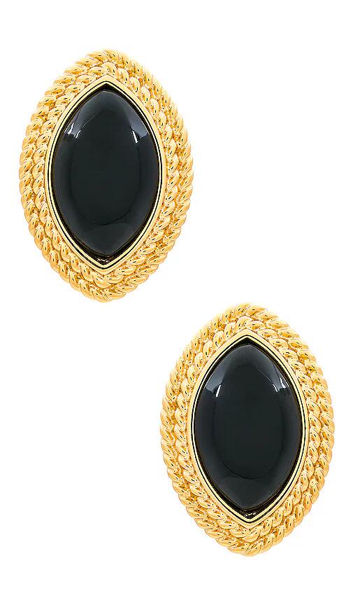 Heaven Mayhem Noir Earrings in Black Cover