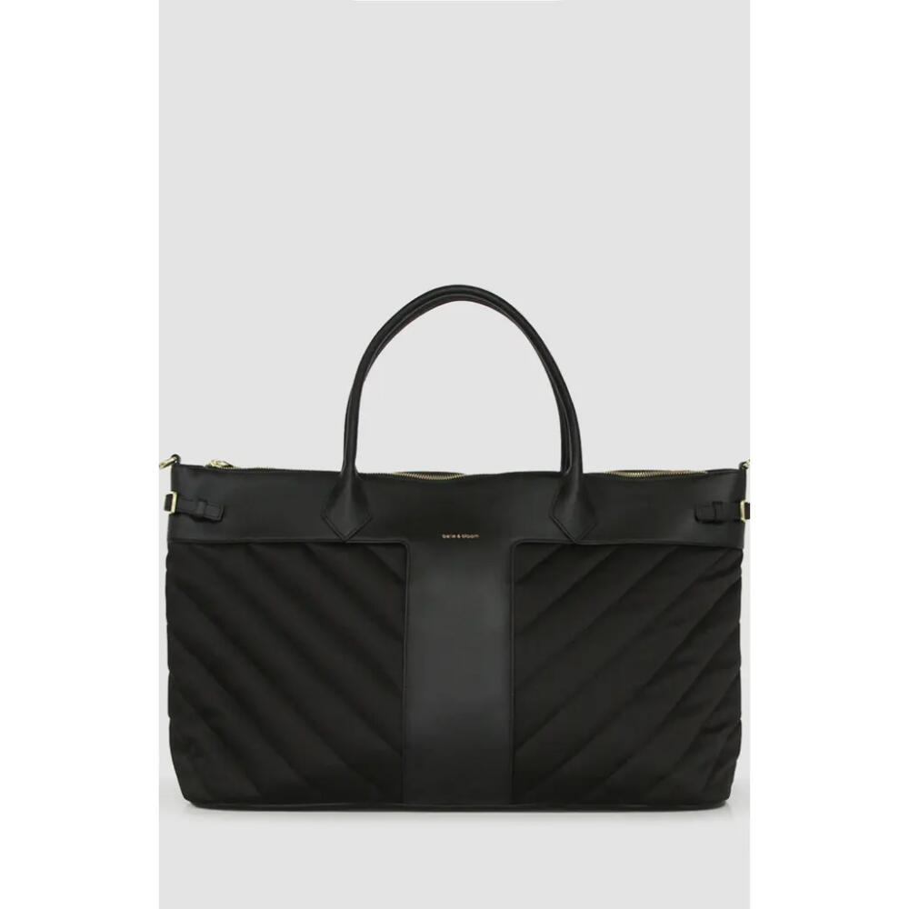 Belle & Bloom Meet Me in Paris Weekender Bag in Black Cover