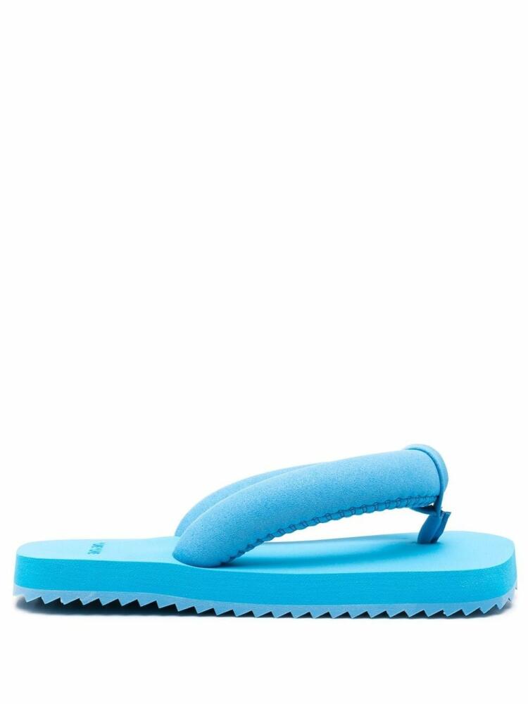 YUME YUME chunky thong-strap flip flops - Blue Cover