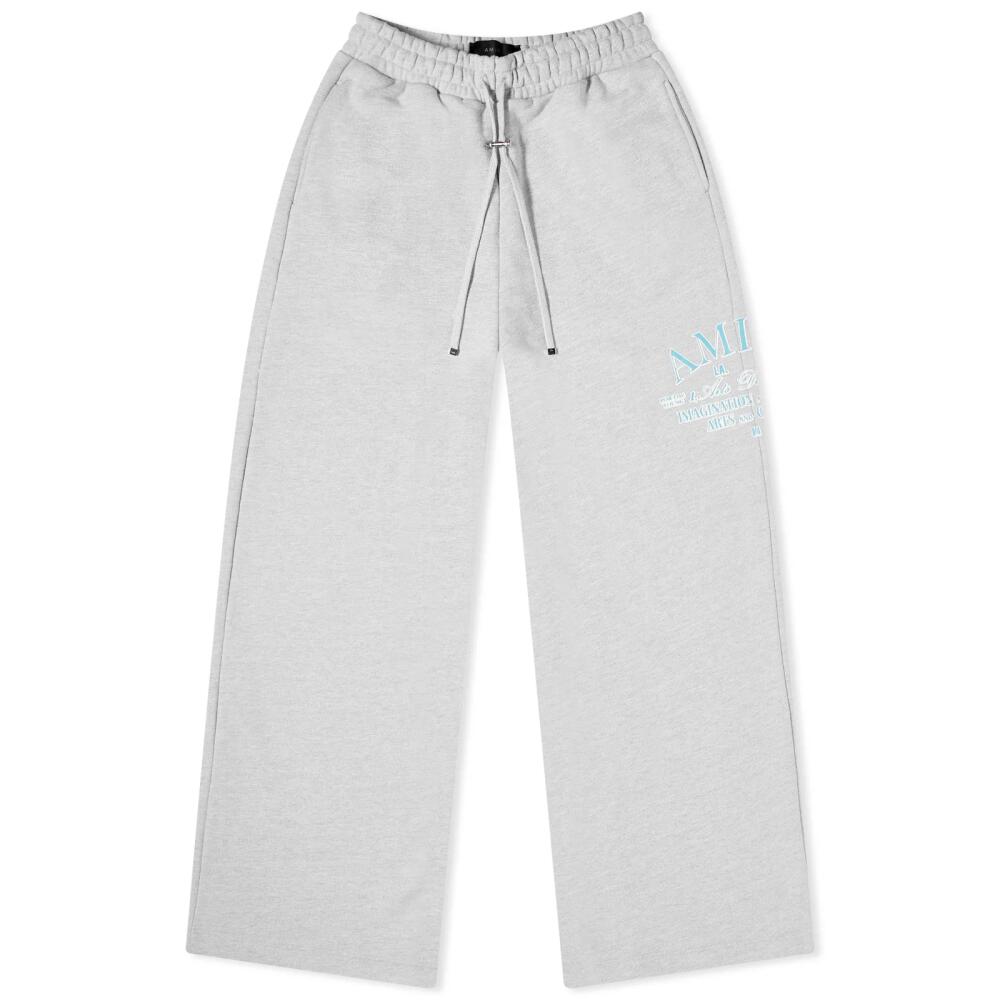 AMIRI Women's Arts District Baggy Sweatpant in Heather Grey Cover