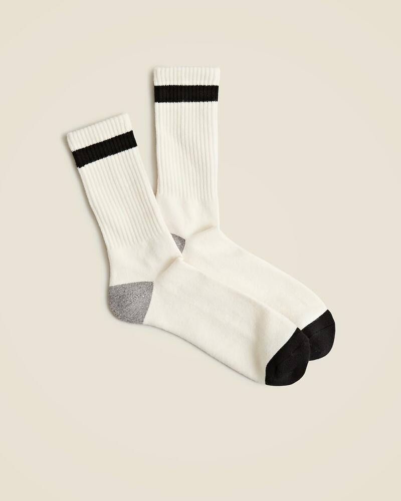 J.Crew Athletic crew socks in gym stripe Cover