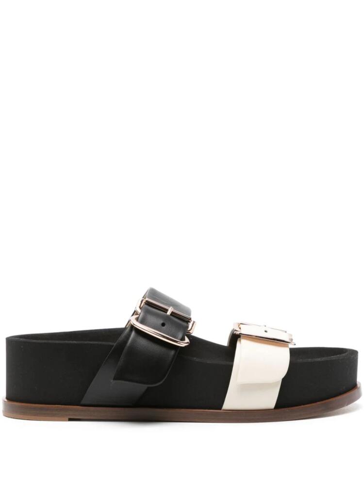 Gabriela Hearst Wren platform sandals - Black Cover