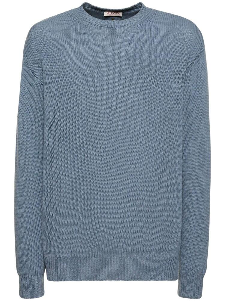 VALENTINO Cashmere Crewneck Sweater Cover