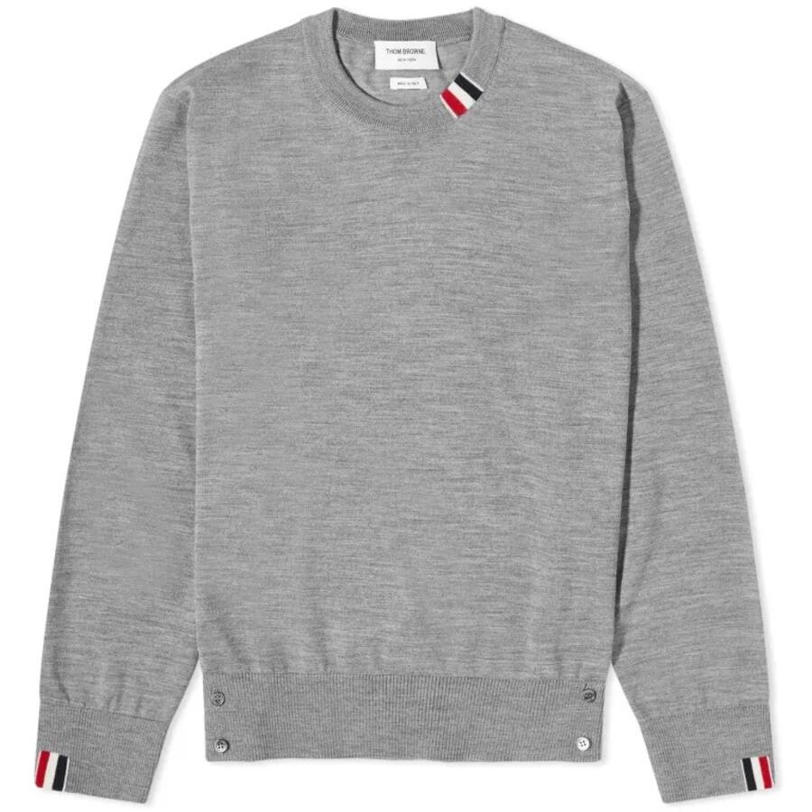 Thom Browne Relaxed-Fit Fine Merino Stripe Sweater Cover