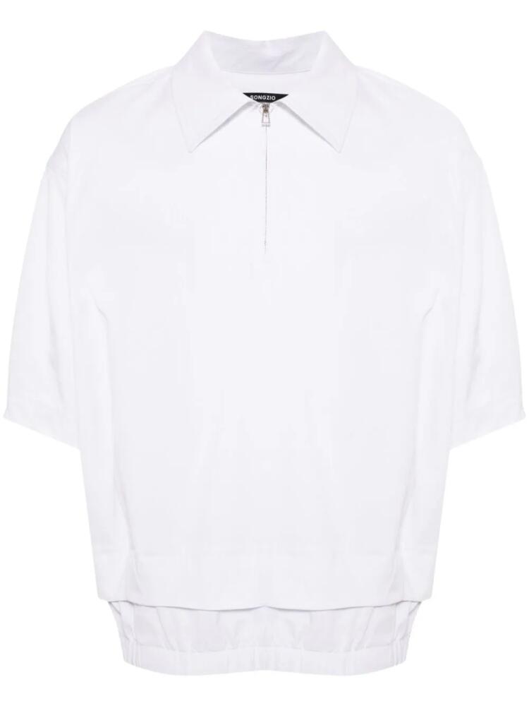 SONGZIO classic collar polo shirt - White Cover