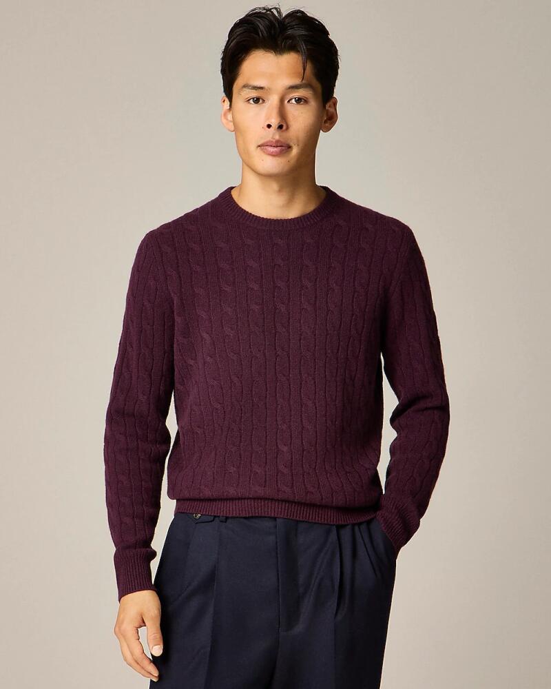 J.Crew Cashmere cable-knit sweater Cover