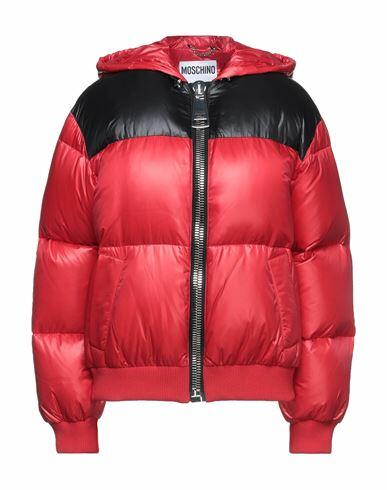 Moschino Woman Puffer Red Polyamide Cover