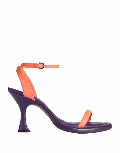 Patrizia Pepe Woman Sandals Salmon pink Leather Cover