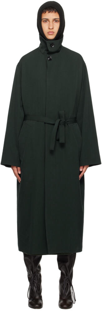 LEMAIRE Green Soft Coat Cover