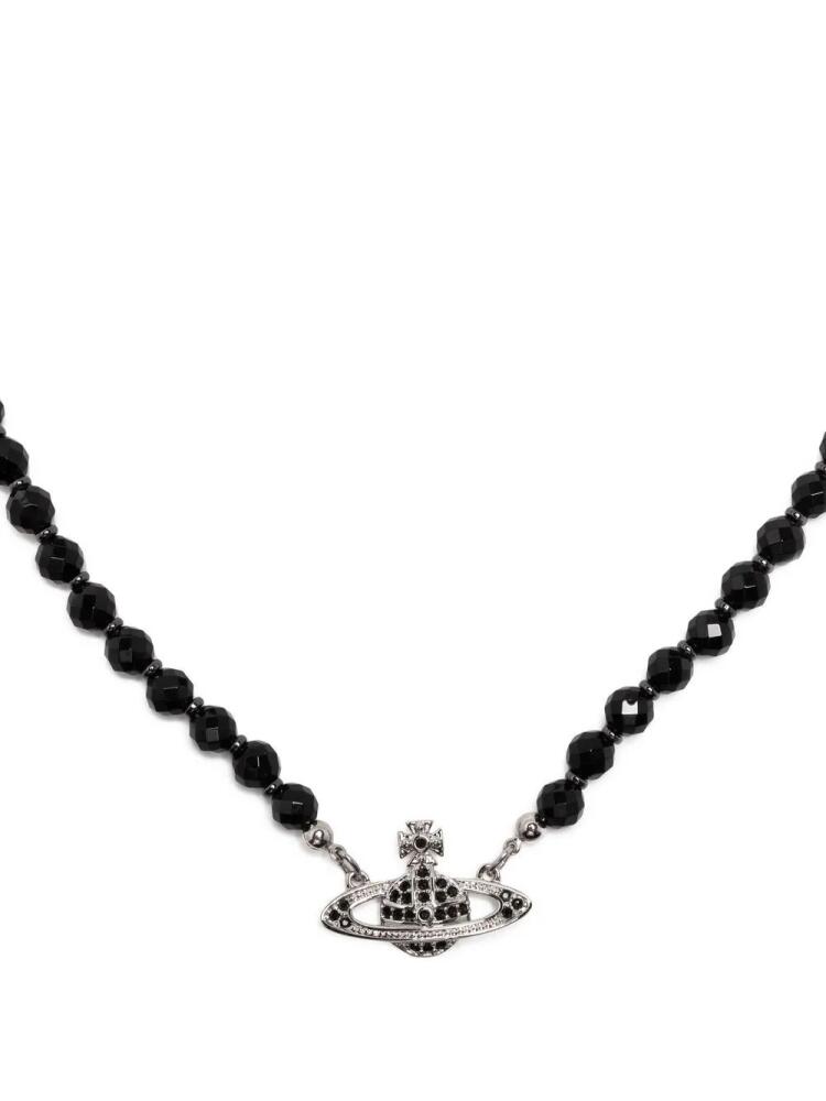 Vivienne Westwood Bas Relief pearl-chain choker - Black Cover