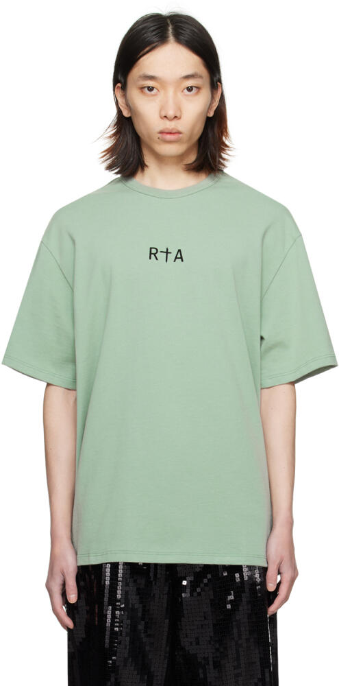 RTA Green Flocked T-Shirt Cover