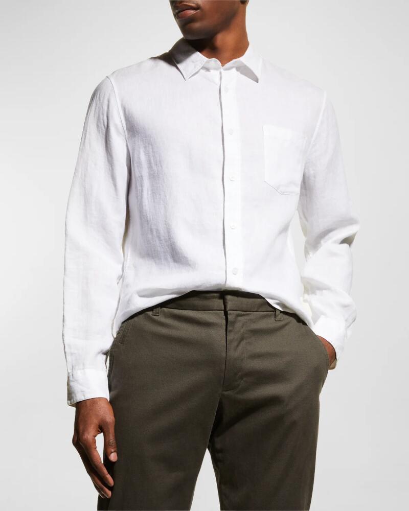 Vince Men's Linen Sport Shirt Cover