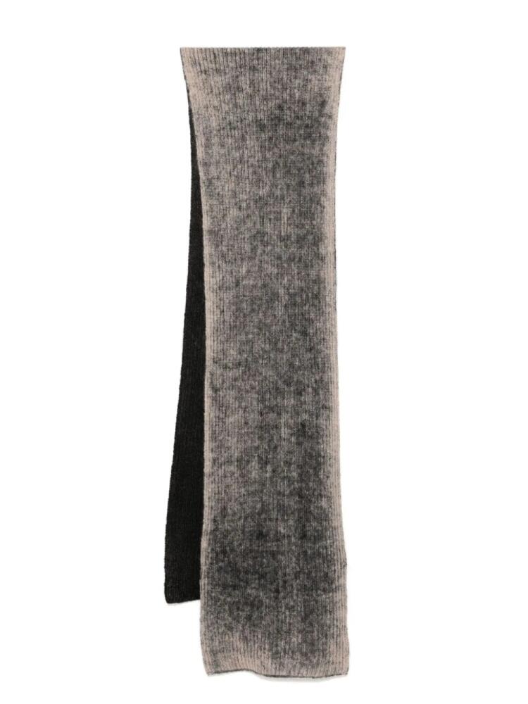 Paul Smith mohair rib scarf - Neutrals Cover