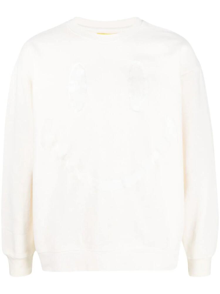 MARKET embroidered-smiley pullover sweatshirt - Neutrals Cover