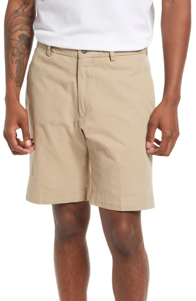 Berle Men's Charleston Flat Front Khaki Shorts Cover