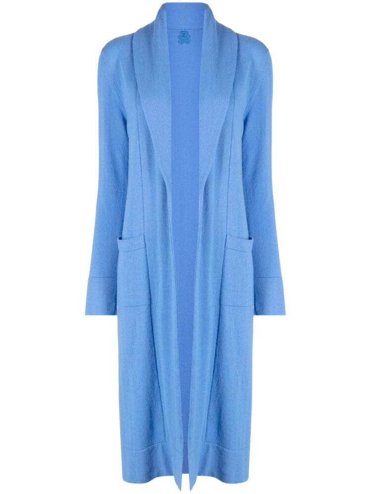 Teddy Cashmere Venzia open-front cashmere cardigan - Blue Cover