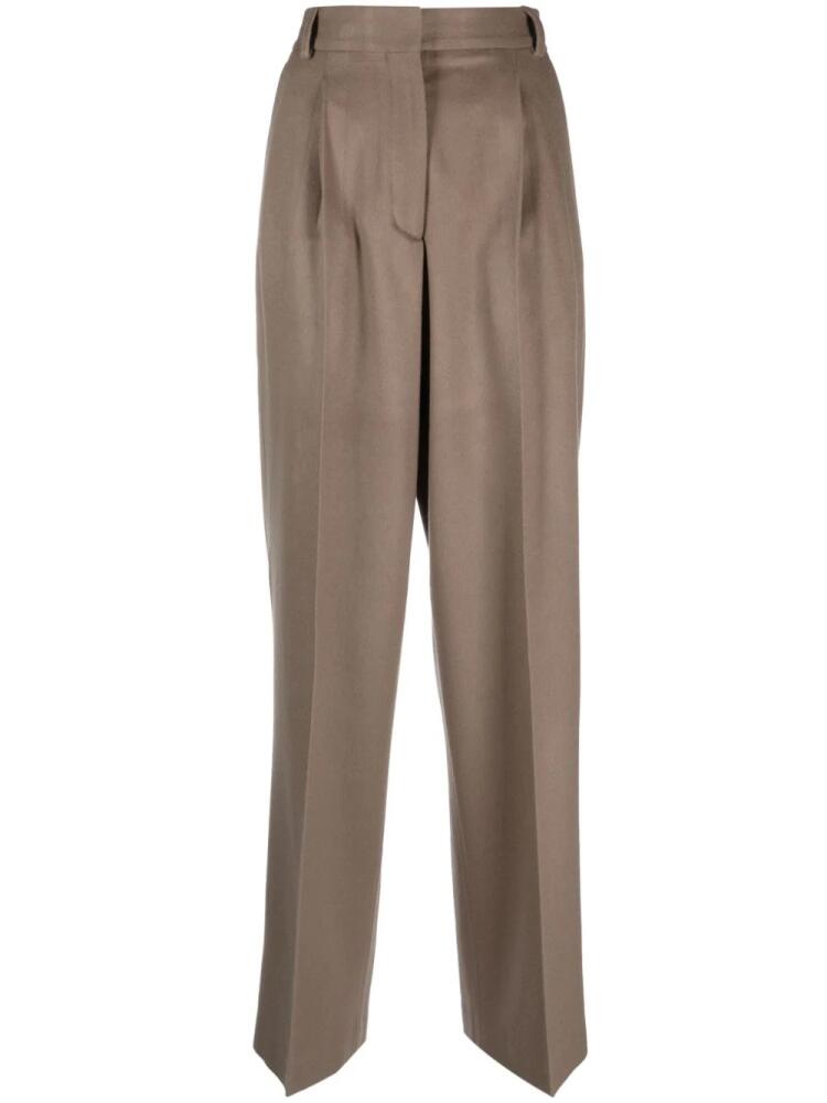 Officine Generale Sophia wide-leg trousers - Neutrals Cover