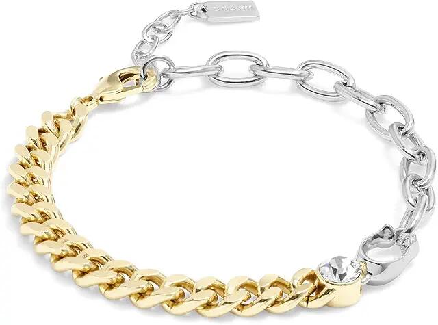 COACH Signature Mixed Chain Bracelet (Two-Tone) Bracelet Cover