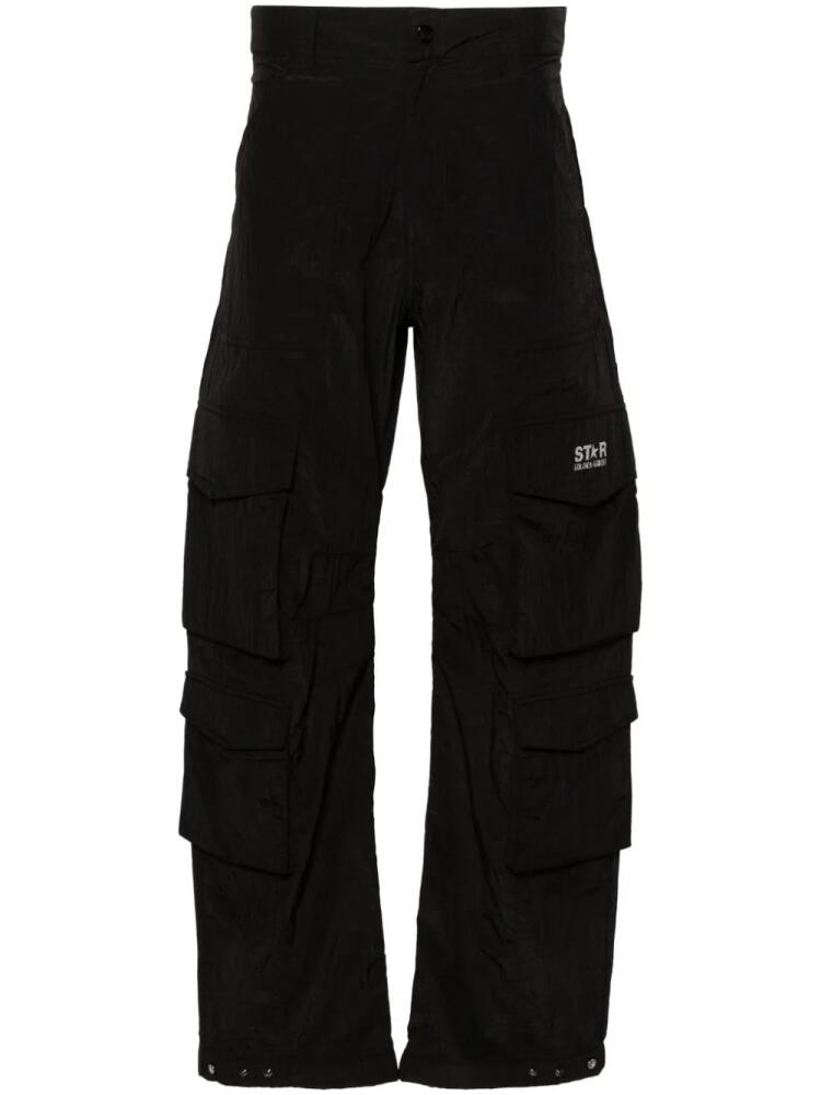 Golden Goose Luther wide-leg cargo trousers - Black Cover