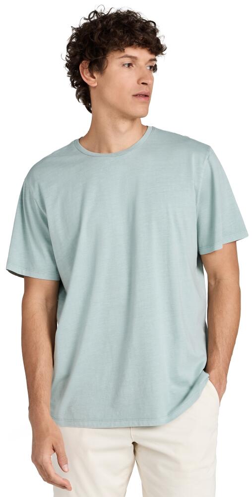 Marine Layer Signature Sea Change Crew Tee Grey Mist Cover