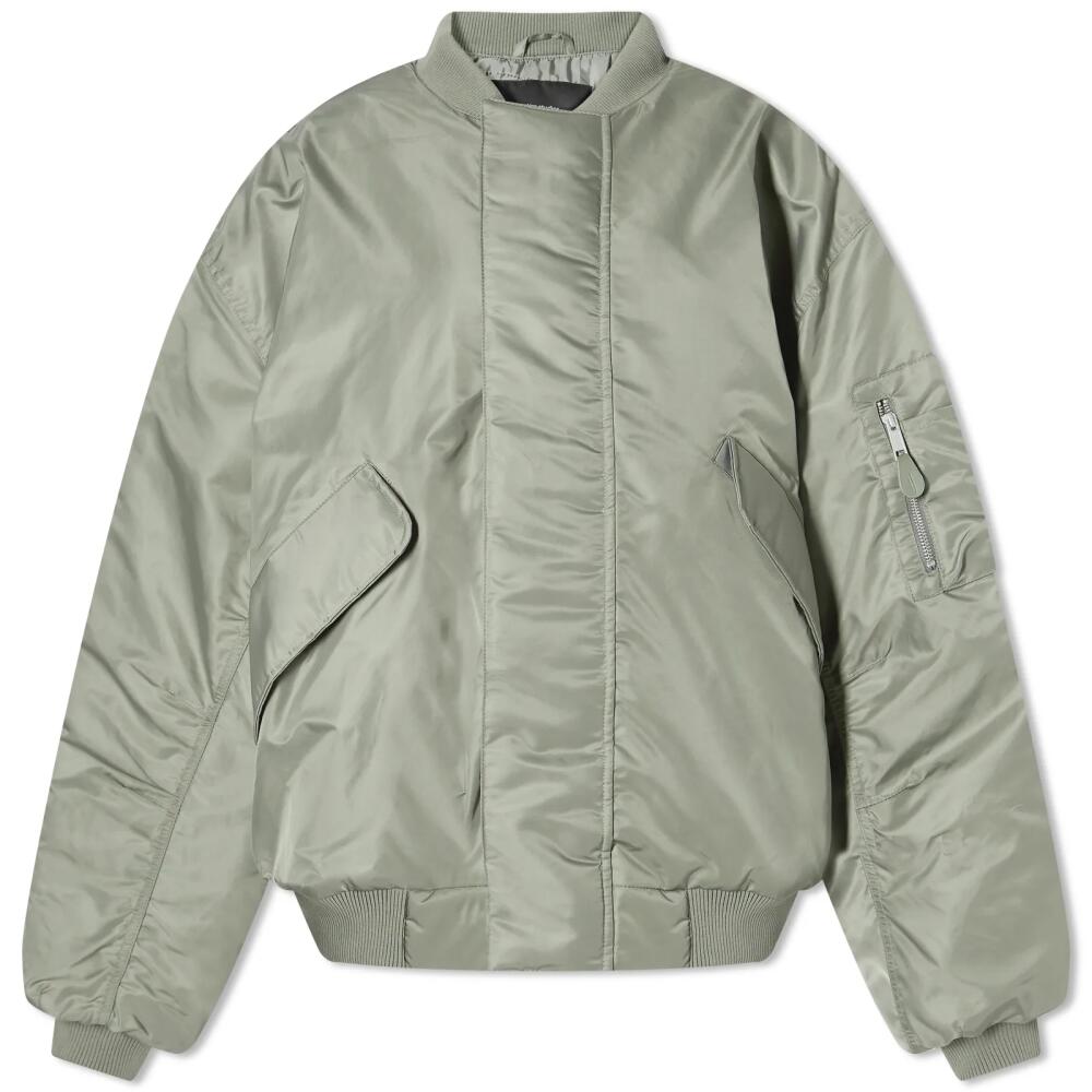 Entire Studios Women's V-22 Bomber Jacket in Swamp Cover