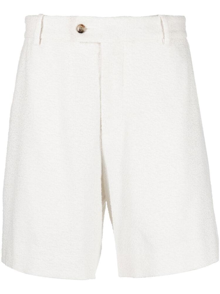 AMIRI straight-leg tailored shorts - White Cover