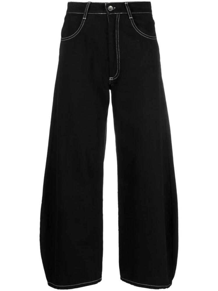 Henrik Vibskov Pipette wide-leg jeans - Black Cover