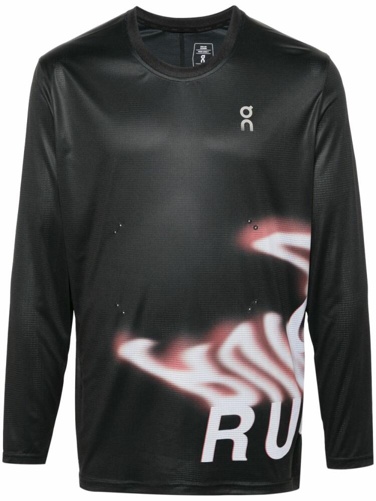 On Running Pace long-sleeve T-shirt - Black Cover