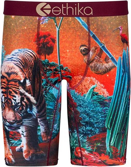 ethika Forest Tiger (Red/Green) Men's Underwear Cover