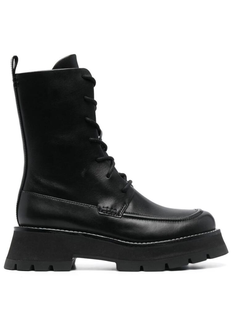 3.1 Phillip Lim Kate lace-up combat boots - Black Cover