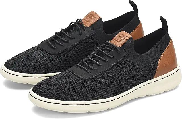 Born Marius (Black/Brown Knit) Men's Lace up casual Shoes Cover