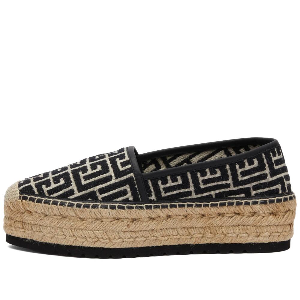 Balmain Women's Alex Espadrille in Black Cover