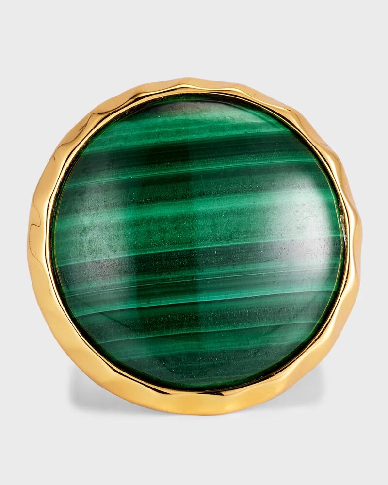 NEST Jewelry Small Malachite Adjustable Ring Cover