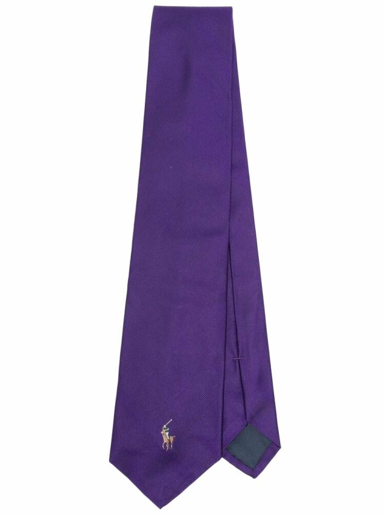 Polo Ralph Lauren Repp tie - Purple Cover