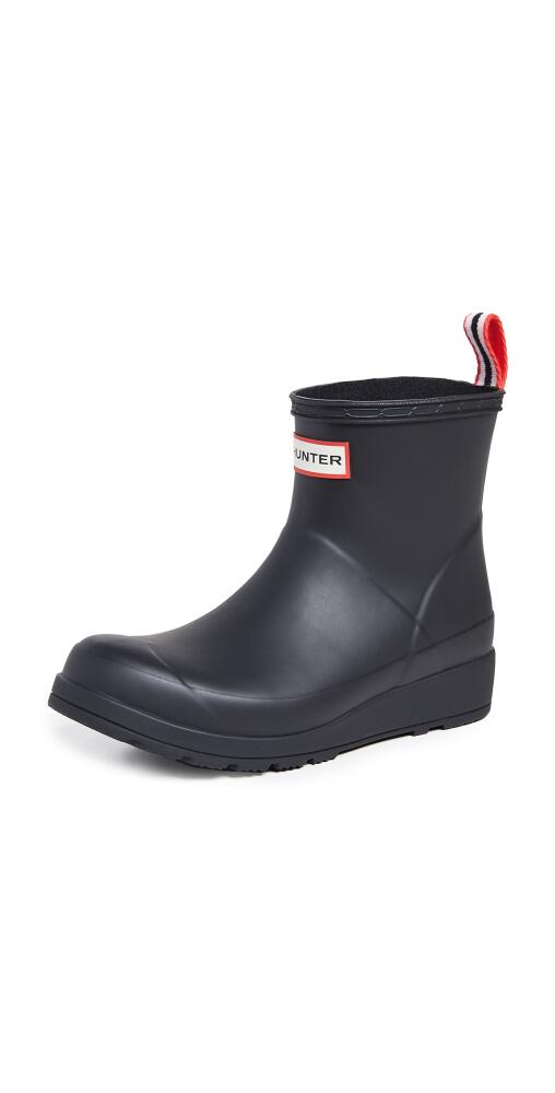 Hunter Boots Original Short Play Boots Black Cover