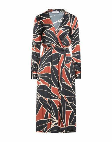 Kaos Woman Midi dress Midnight blue Viscose Cover