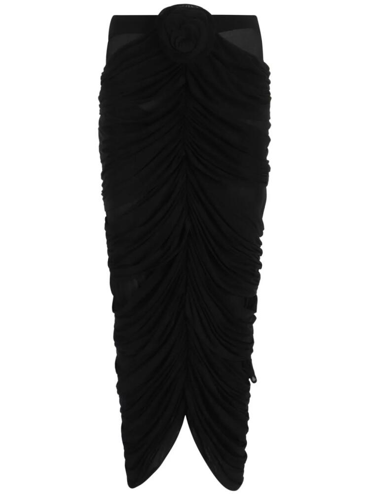 Magda Butrym fully draped skirt - Black Cover