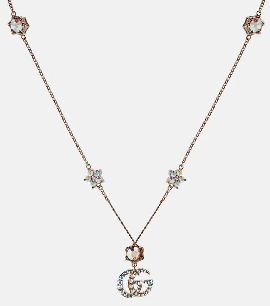 Gucci Double G embellished necklace Cover