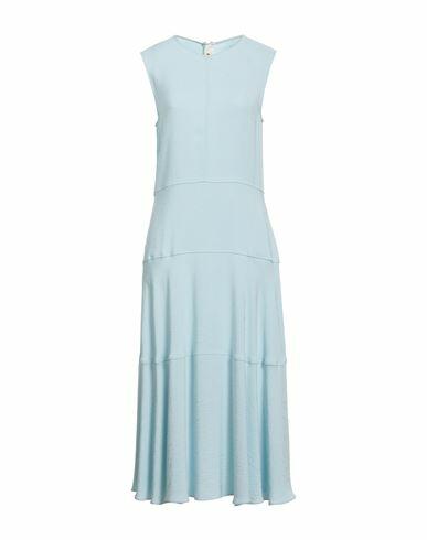 Marni Woman Midi dress Sky blue Viscose Cover