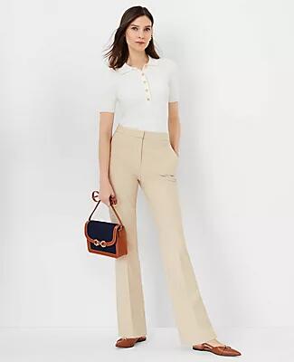 Ann Taylor The Petite High Rise Skinny Trouser Pant in Bi-Stretch Cover